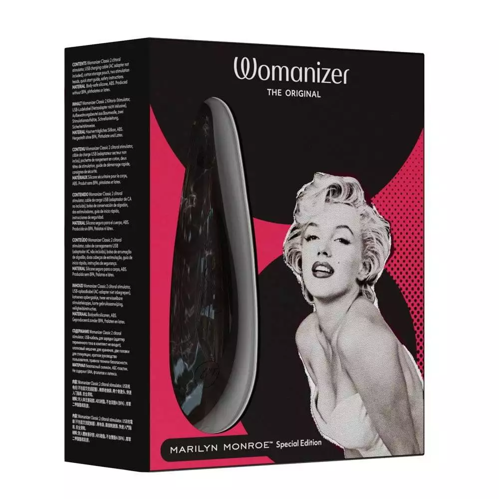 Womanizer Marilyn Monroe Special Edition Klitoris StimulatorSort