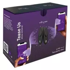 We-Vibe Tease Us – 2 x Moxie Klitorisvibrator med Fjernbetjening