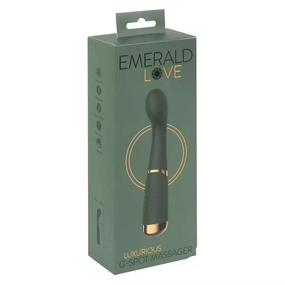 Emerald Love Luxurious G-punkt VibratorGrøn