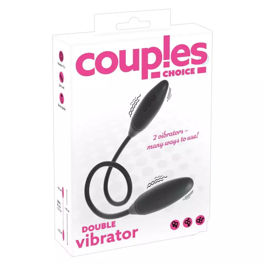 Couples Choice Dobbelt Vibrator - Par VibratorSort