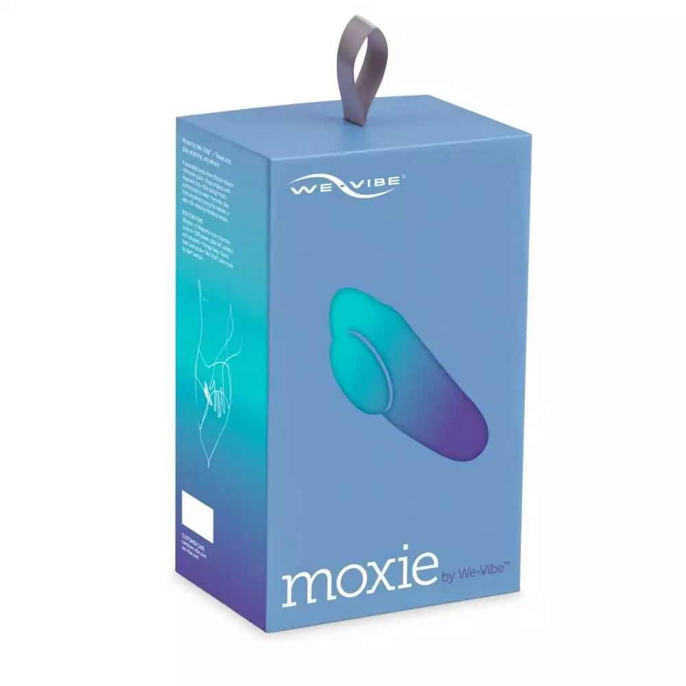 We-Vibe Moxie Trusse Vibrator med Fjernbetjening & AppTurkis