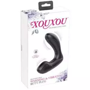 XOUXOU Anal Plug med Vibrator og Varme