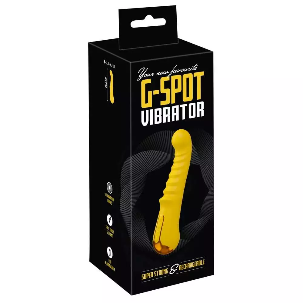 G-Spot Vibrator til G-punktetGul