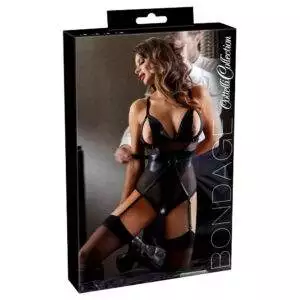 Wetlook Bondage Body med Håndlænker