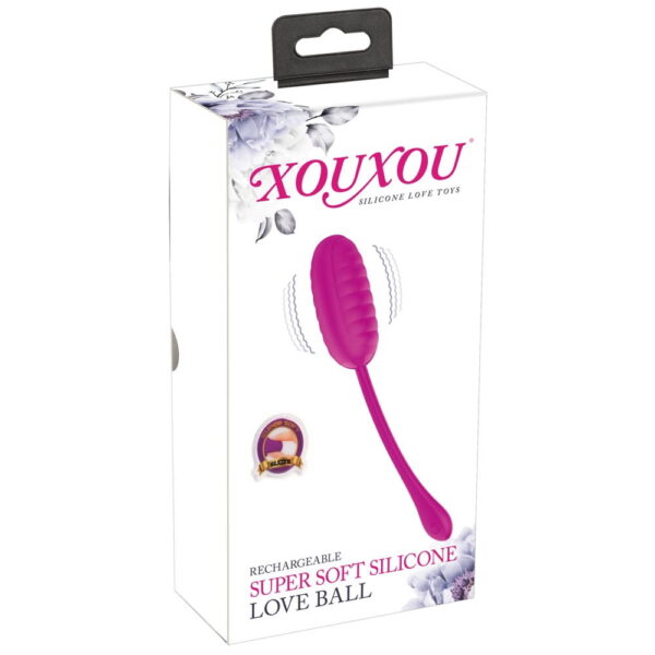 XOUXOU Vibrator æg og BækkenbundskuglePink
