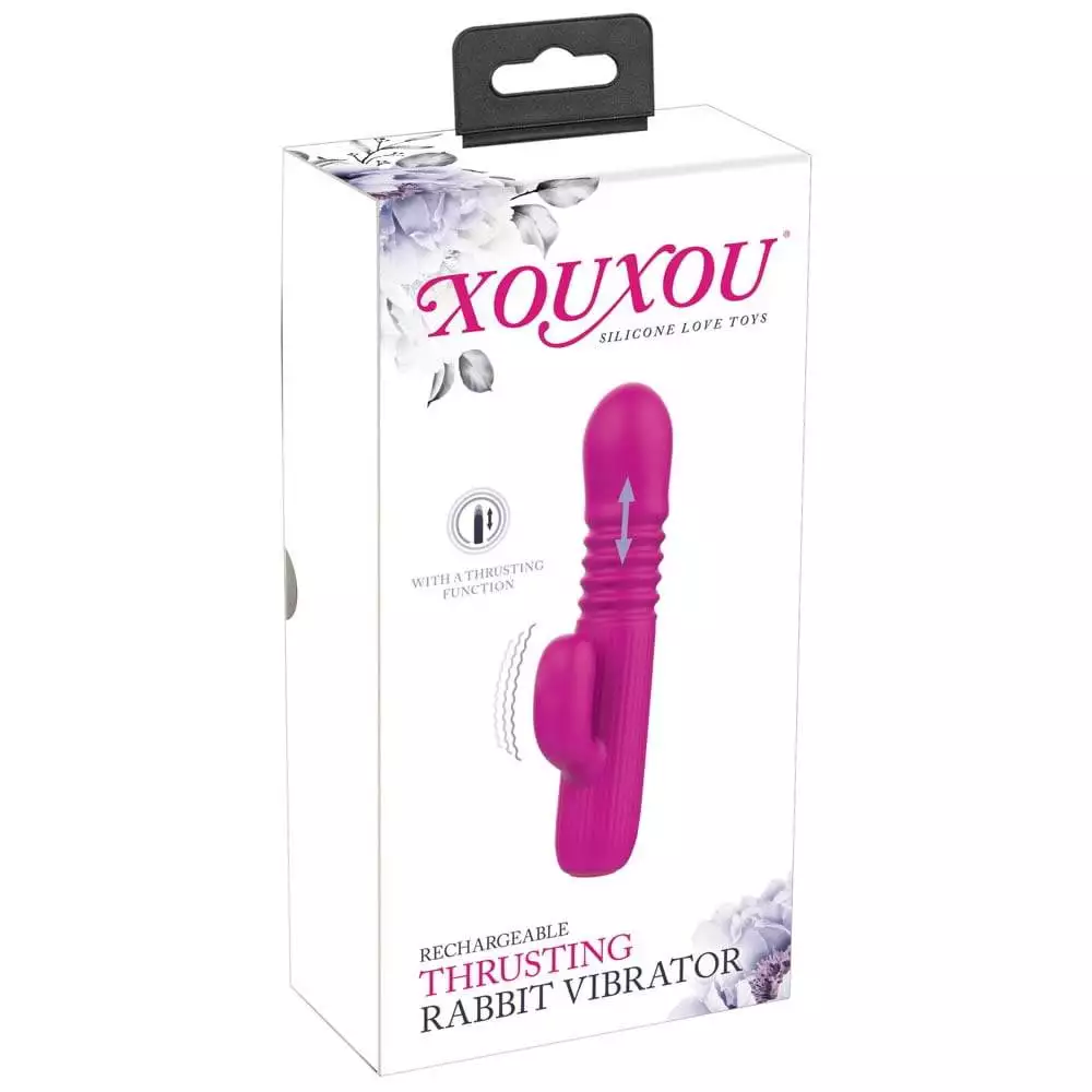 XOUXOU Rabbit Vibrator med StødefunktionPink