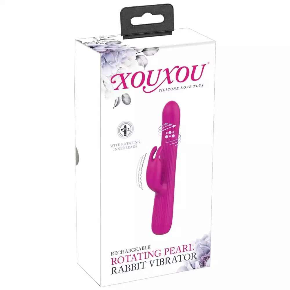 XOUXOU Perle og Rabbit VibratorPink