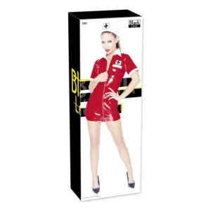 Lak Sygeplejerske kostume