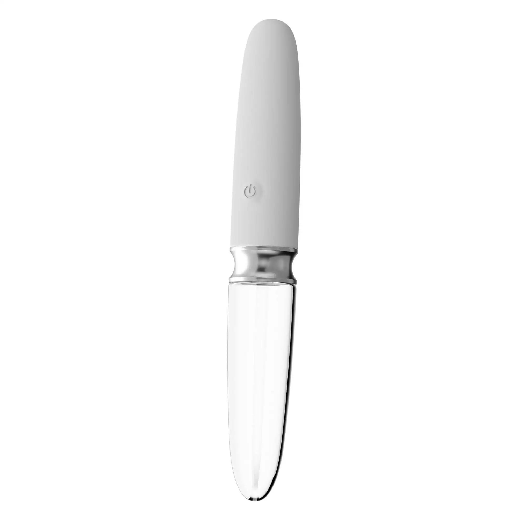 Liaison Straight Silikone og Glas Vibrator med LED Lys - Billede 8