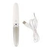 Liaison Straight Silikone og Glas Vibrator med LED Lys - Image 5