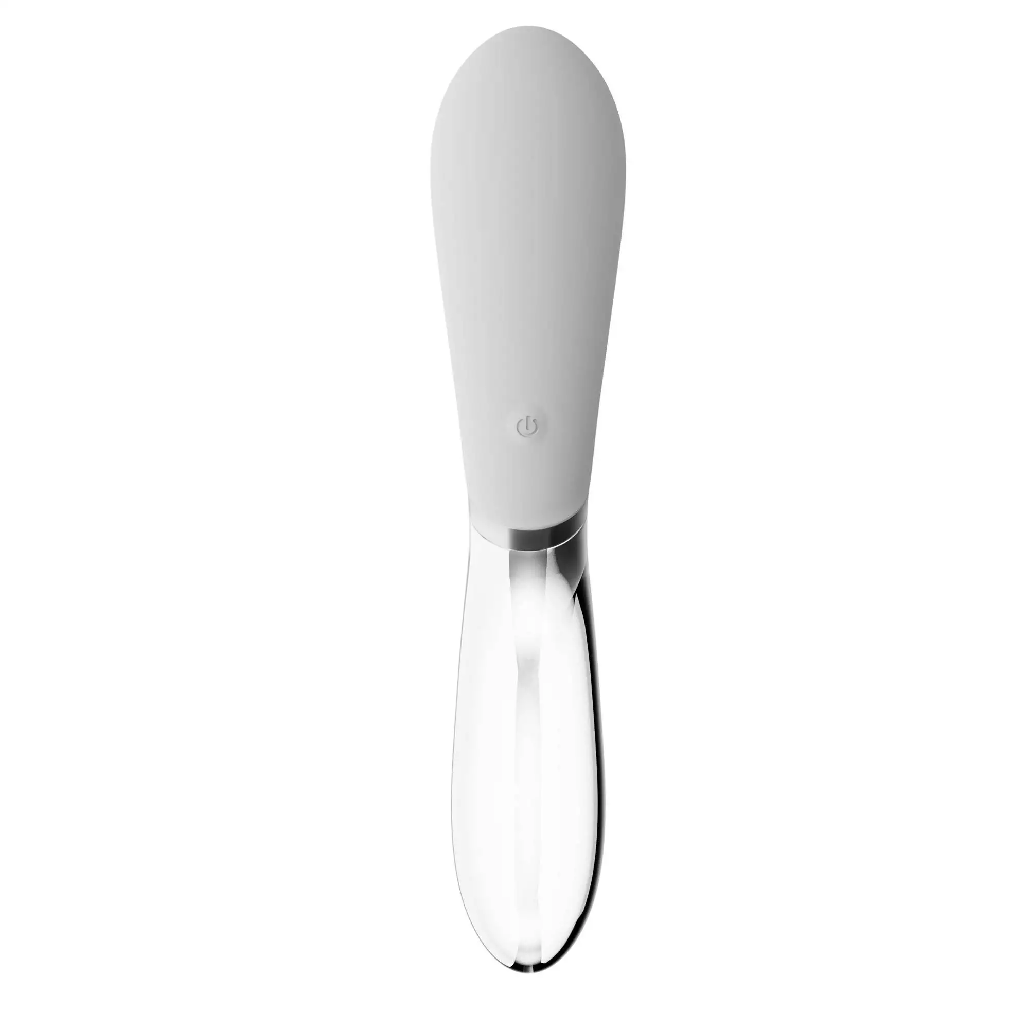 Liaison Curve Silikone og Glas Vibrator med LED Lys - Billede 3