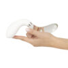 Liaison Curve Silikone og Glas Vibrator med LED Lys - Image 4