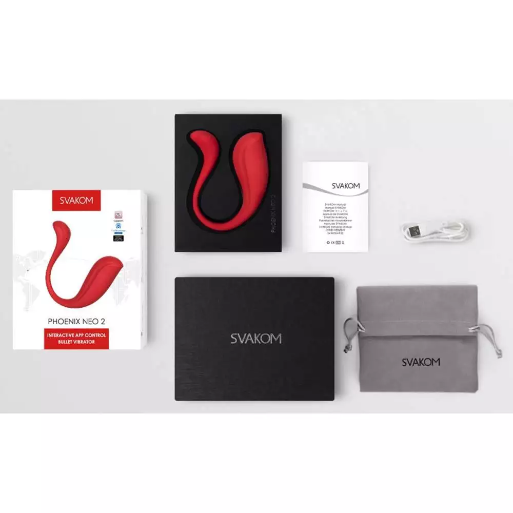 Svakom Phoenix Neo 2 Par Vibrator med App Styring - Billede 9