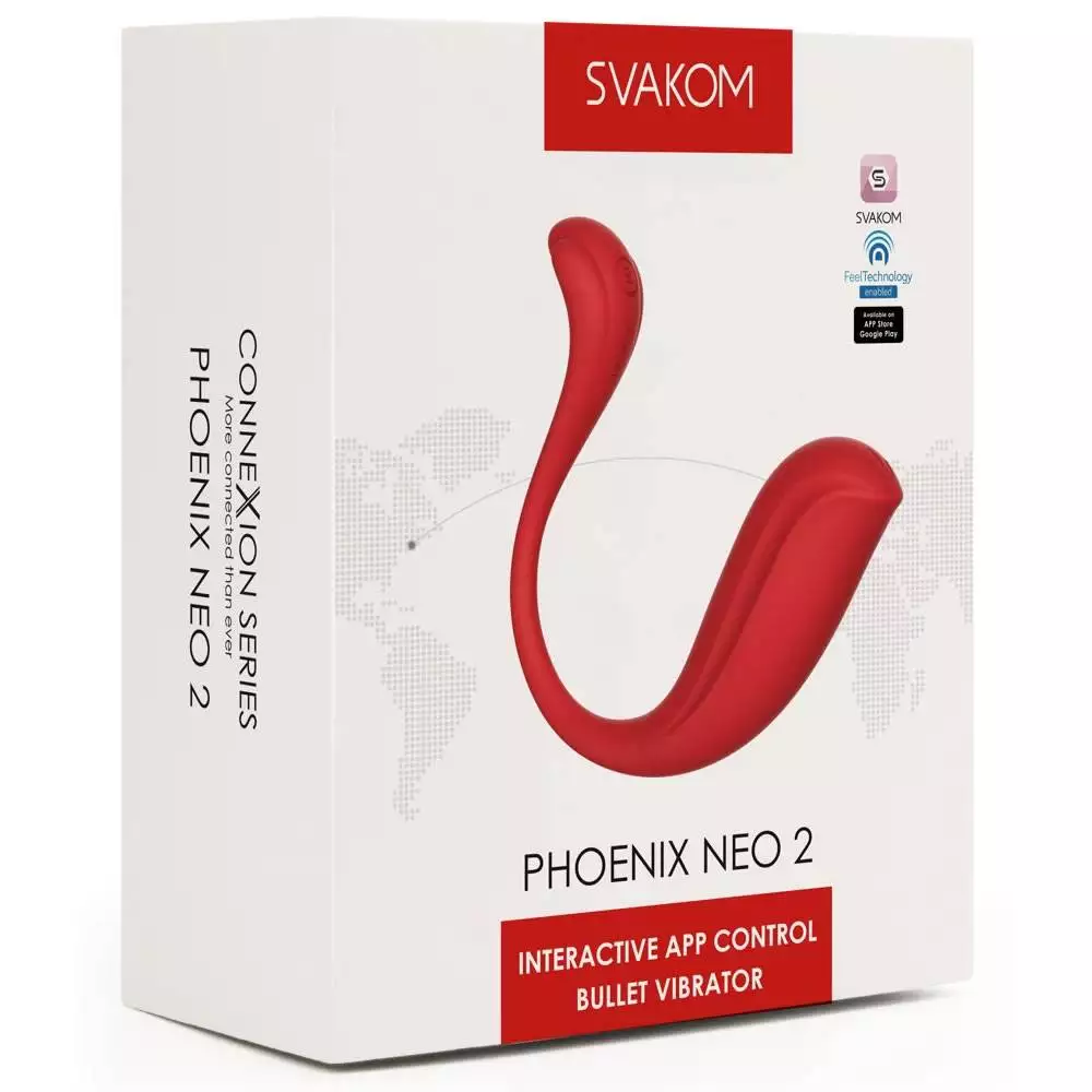 Svakom Phoenix Neo 2 Par Vibrator med App Styring - Billede 3