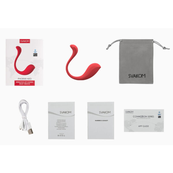 Svakom Phoenix Neo Par Vibrator med App Styring - Image 9