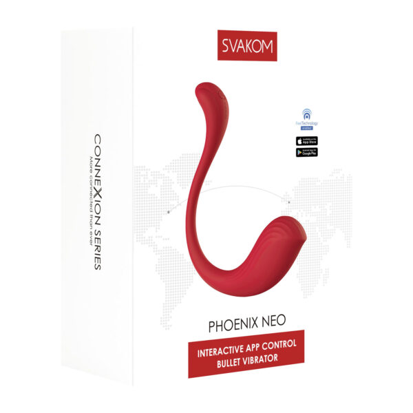 Svakom Phoenix Neo Par Vibrator med App Styring - Image 2