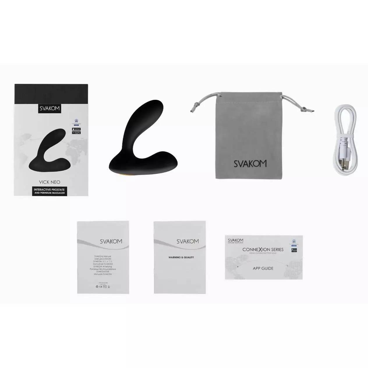Svakom G-Punkt og P-Punkt Vibrator Vick Neo - Billede 3
