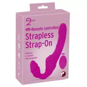 Stropløs Strap-On Vibrator 2 med Fjernbetjening