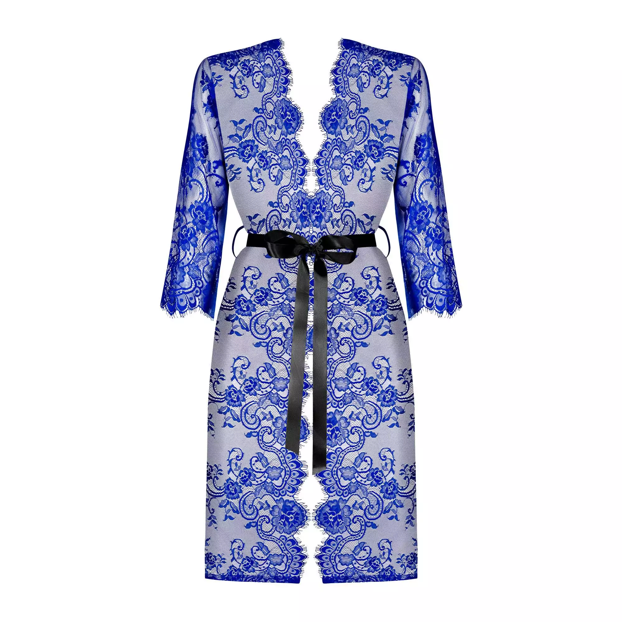 Obsessive Cobaltess lå Blonde Kimono