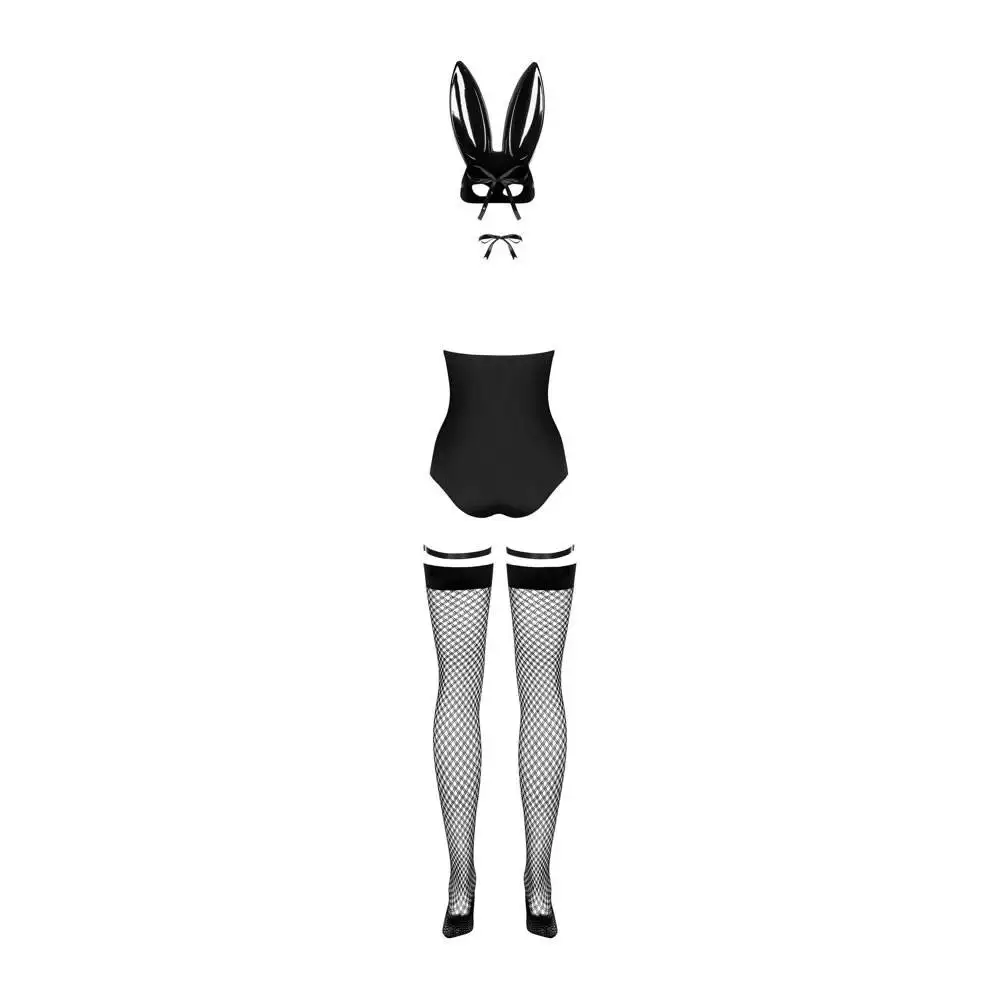 Obsessive Black Bunny Kostume - Billede 4