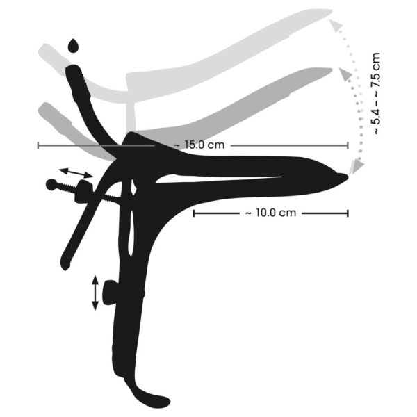 Fetish Collection Speculum med Air og Liquid Tube - Image 3