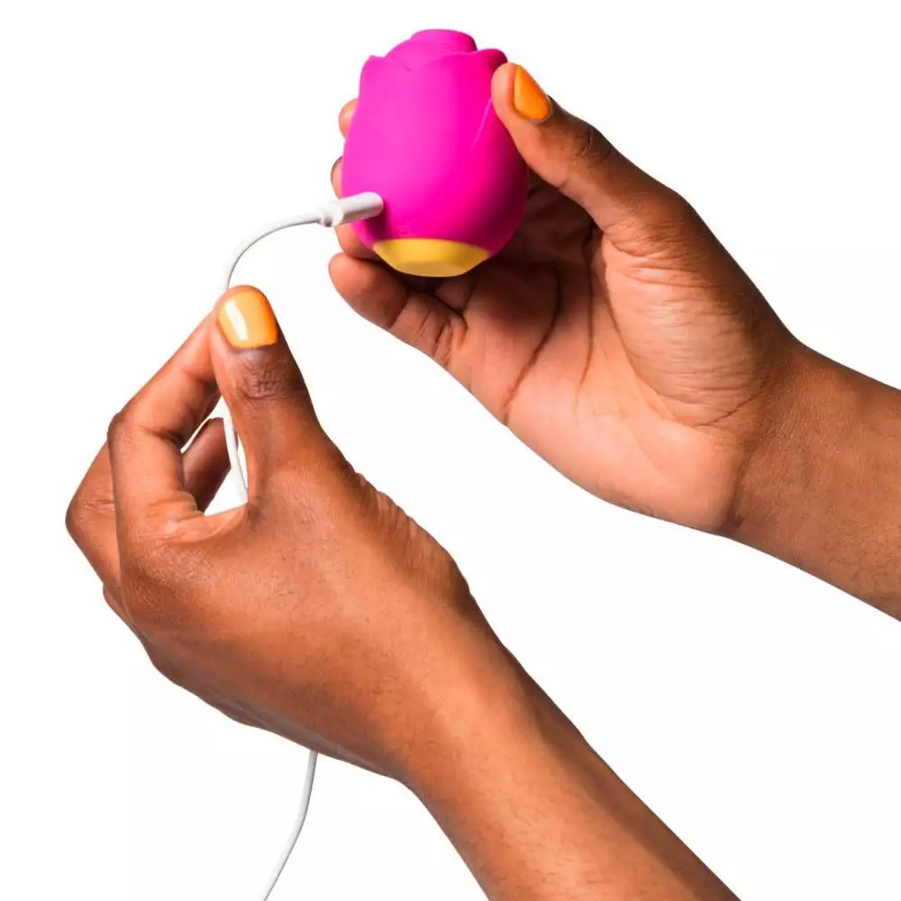 Romp Rose Klitoris Stimulator og Pulsator - Billede 4