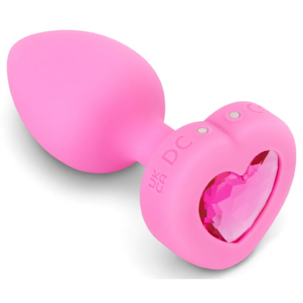 B-Vibe Vibrating Heart Anal Plug med Fjernbetjening - Image 14
