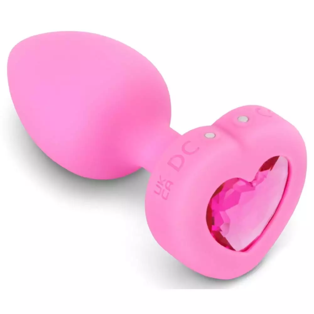 B-Vibe Vibrating Heart Anal Plug med Fjernbetjening - Billede 14