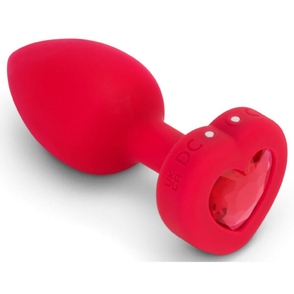 B-Vibe Vibrating Heart Anal Plug med Fjernbetjening - Image 15