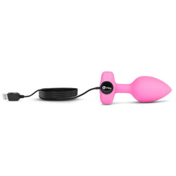 B-Vibe Vibrating Heart Anal Plug med Fjernbetjening - Image 8