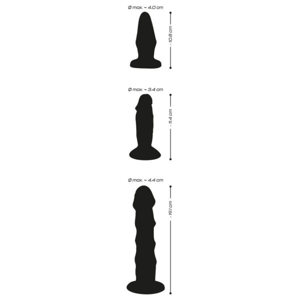 Crystal Anal Træning Sæt med Plug og Dildo - Image 3