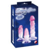 Crystal Anal Træning Sæt med Plug og Dildo