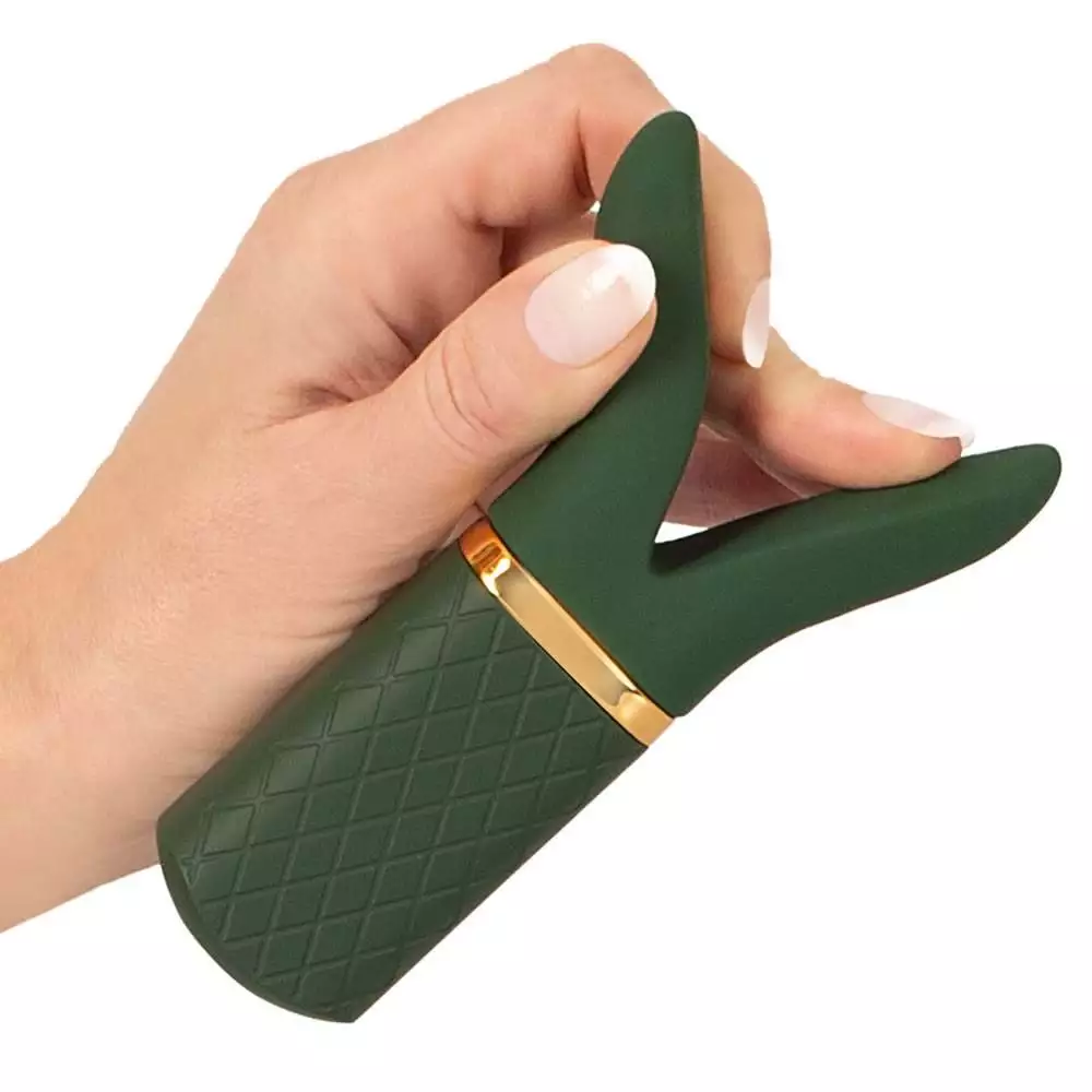 Emerald Love Luxurious Split Tip Lay-On Vibrator - Billede 7
