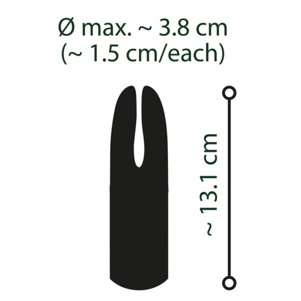 Emerald Love Luxurious Split Tip Lay-On Vibrator - Image 4