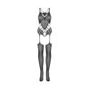 Obsessive Onepiece Lingeri Catsuit - Onesize S-L