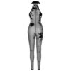 Noir Off-the-shoulder jumpsuit i Transparent med Print - Image 7