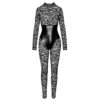 Noir Blonde Jumpsuit med Wetlook Korset indsats - Image 5