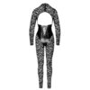 Noir Blonde Jumpsuit med Wetlook Korset indsats - Image 6