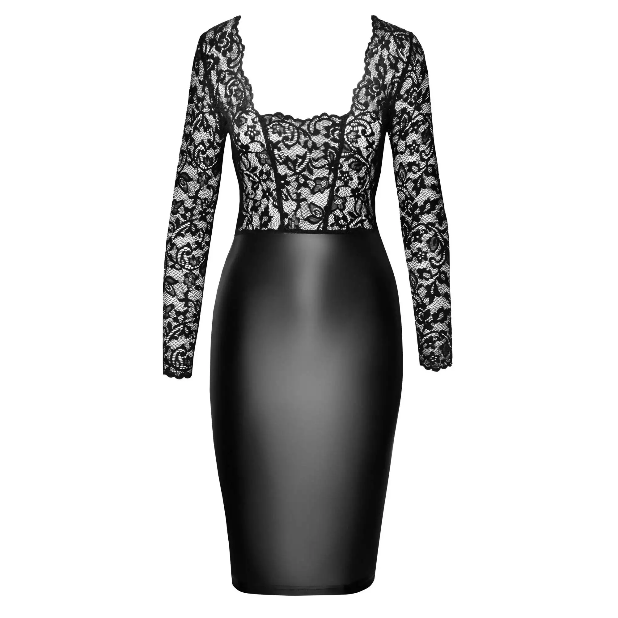 Noir Wetlook og Blonde Kjole - Billede 4