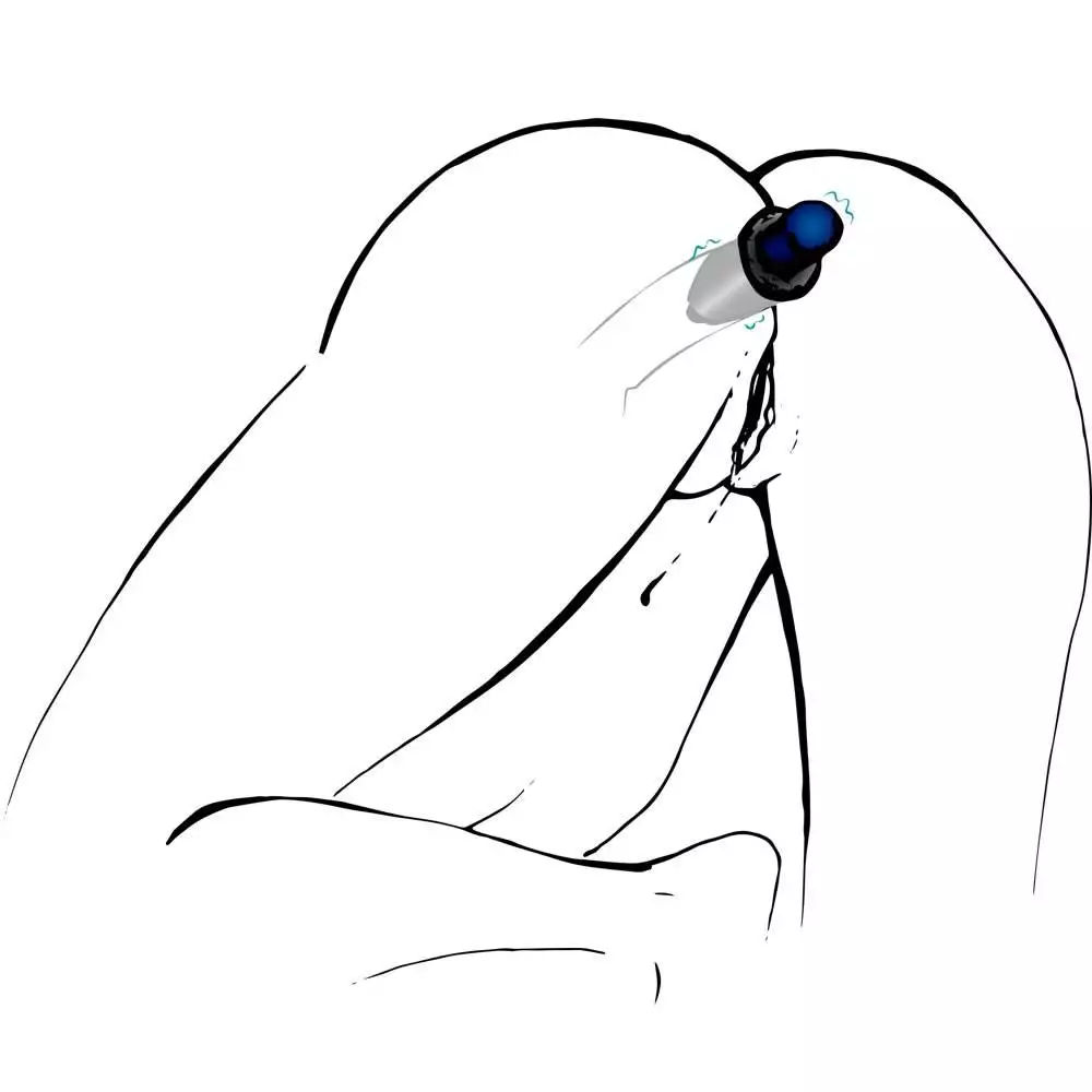 Lust Tunnel Anal Plug med Hul - Billede 15