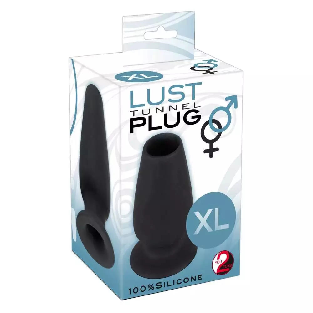 Lust Tunnel Anal Plug med Hul - Billede 11