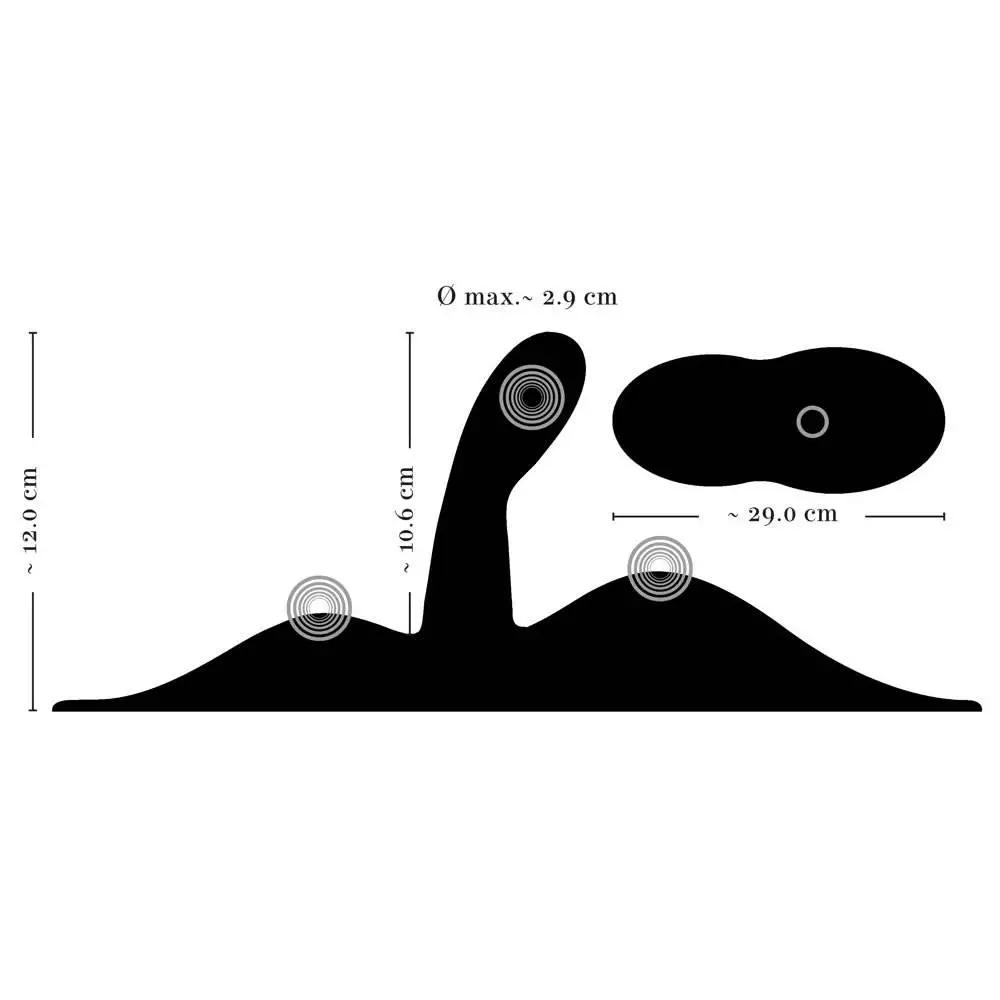 Vibepad 3 klitoris stimulator med Vibrator og Fjernbetjening - Billede 10