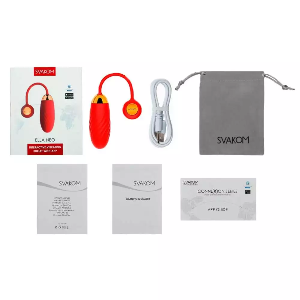 Svakom Ella Neo Vibrator Æg med App Styring - Billede 8