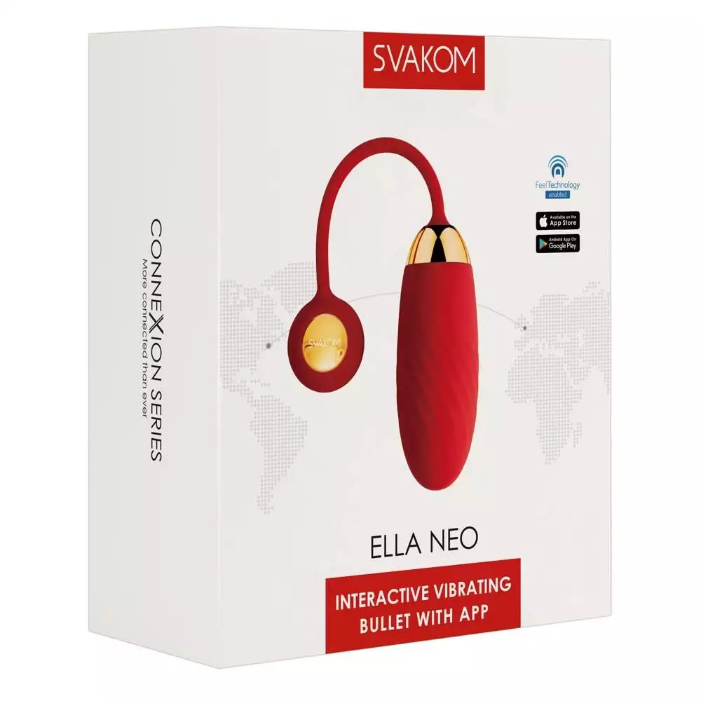 Svakom Ella Neo Vibrator Æg med App Styring - Billede 6
