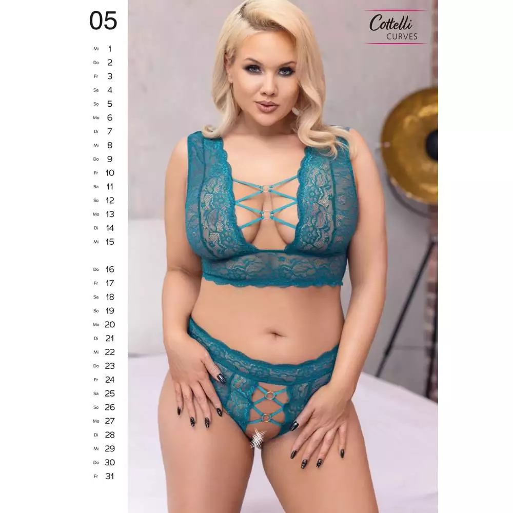 Pin-up Kalender Soft Curvy Girls Kalender 2024 - Billede 4