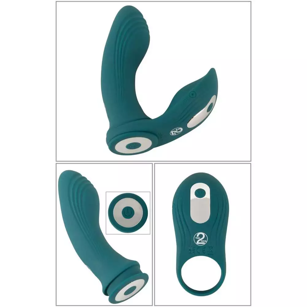 Couples Choice 3 i 1 vibrator med Trådløs Fjernbetjening - Billede 8