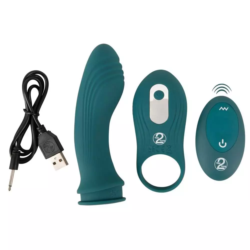 Couples Choice 3 i 1 vibrator med Trådløs Fjernbetjening - Billede 16
