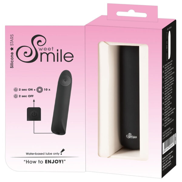 Sweet Smile Mini Silikone Vibrator der er Vandtæt - Image 4