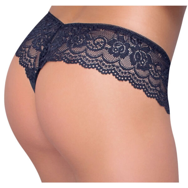 Sorte Blonde Rio Trusser med V design - Image 8