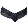 Sorte Blonde Rio Trusser med V design